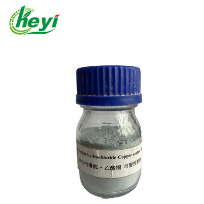 कैस 6046-93-1 मोरॉक्साइडिन हाइड्रोक्लोराइड 10% कॉपर एसीटेट 10% डब्ल्यूपी ककड़ी कवकनाशी